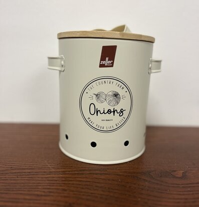 Plåtburk Lök (fynd-id 1) Zeller