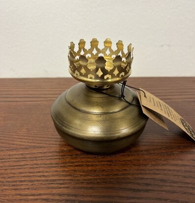 Ljuslykta Värmeljus Ariana Antik Mässing (fynd-id 1) A Lot Decoration