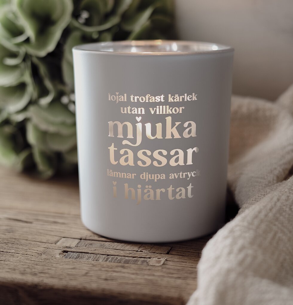 Ljuslykta Mjuka Tassar Vit - Majas Cottage Lyktor Endless Light Ljuslyktor