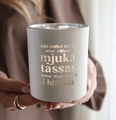 Ljuslykta Mjuka Tassar Vit - Majas Cottage Lyktor Endless Light Ljuslyktor