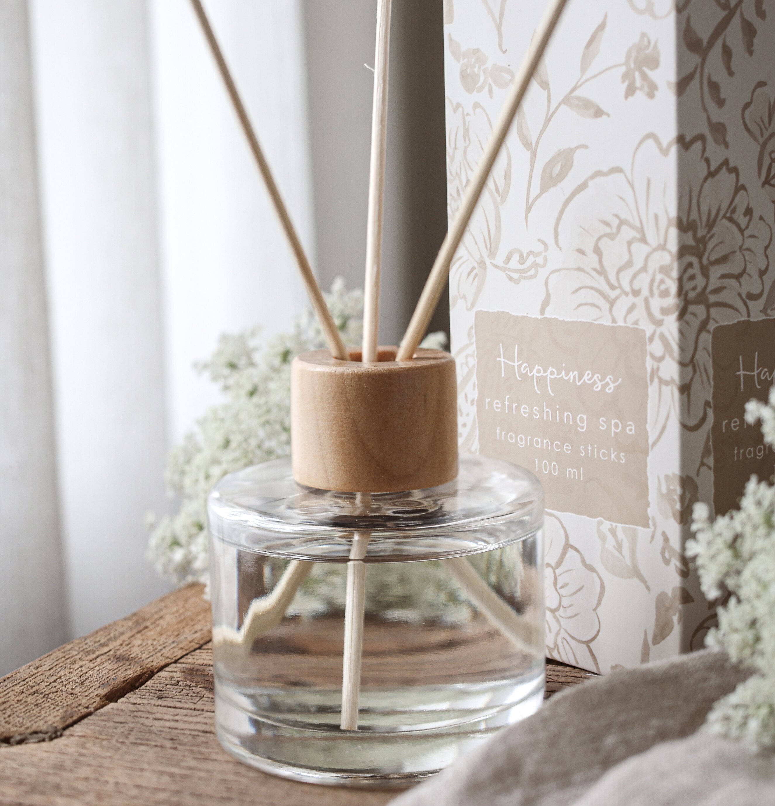 Doftpinnar Happiness Refreshing Spa - Majas Cottage Doftljus/doftpinnar