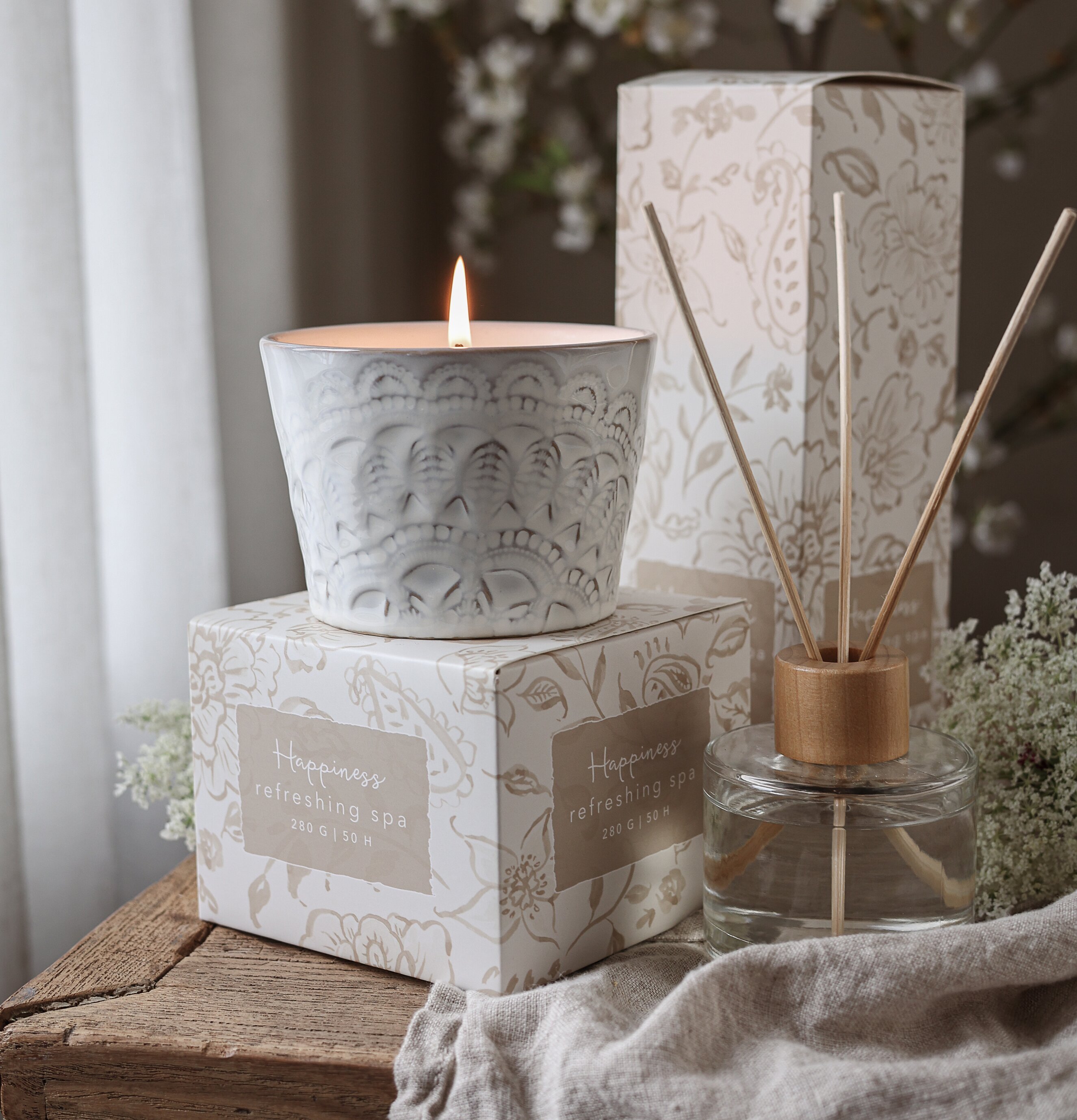 Doftljus Refreshing Spa - Majas Cottage Doftljus/doftpinnar