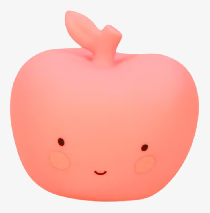 Mini Apple Light Rosa från A Little Lovely Company i rosa