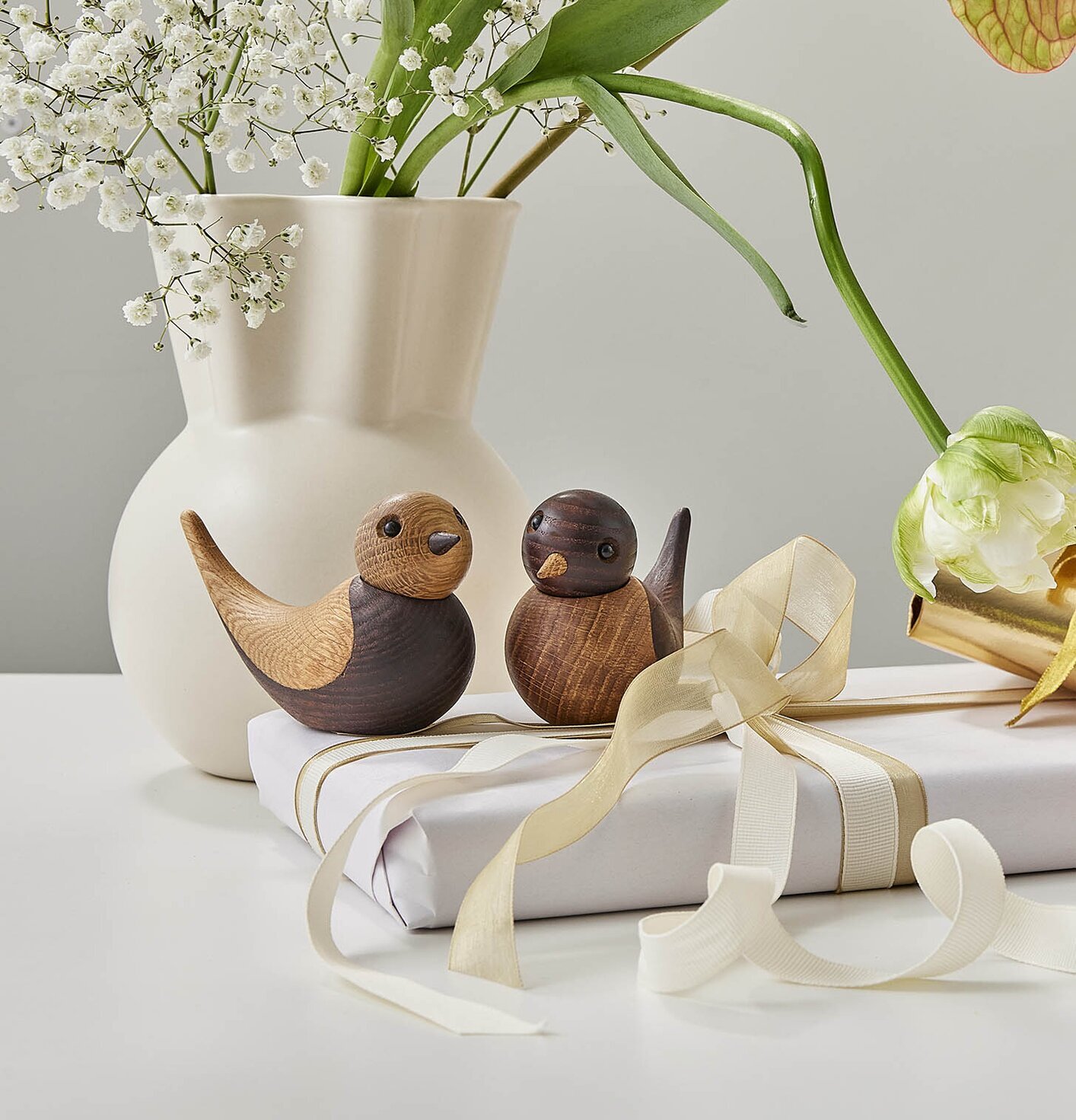 Dekoration Soulmates Set/2 Ek Spring Copenhagen Övrig prydnad/dekoration för inredning innemiljö