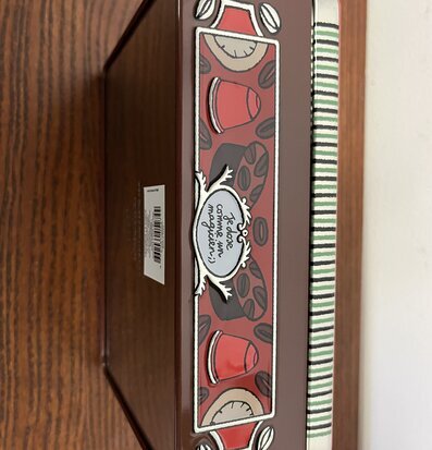 Plåtburk Kaffedosetter (fynd-id 3) Derriére la porte