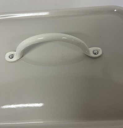 Plåtburk Hugo Tvättmedel Beige (fynd-id 1) Strömshaga