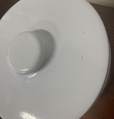 Förvaringsburk – Braständare Träull - Vit (fynd-id 1) Solstickan