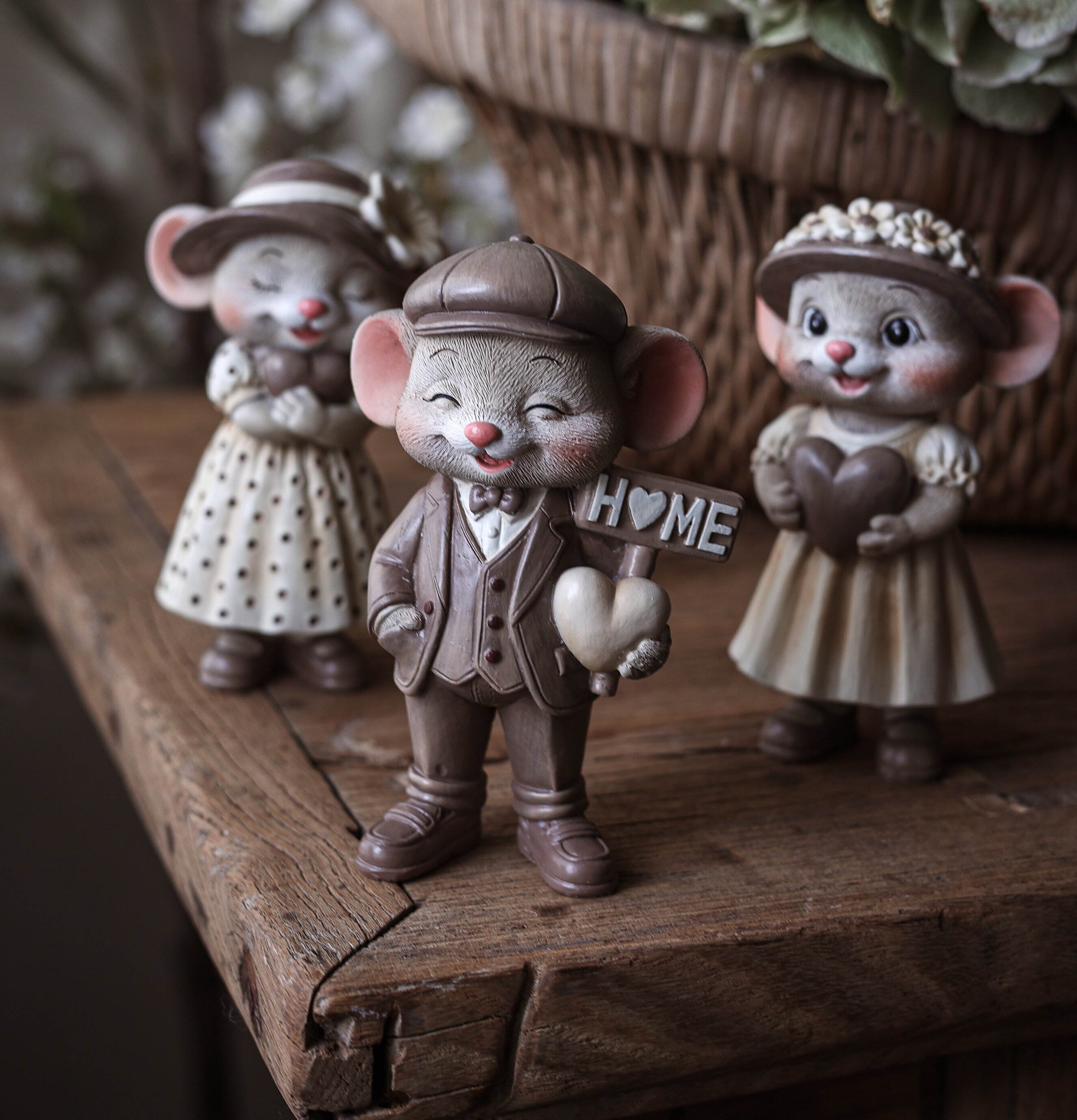 Majas Hus Mus - Cottage Övrig prydnad/dekoration för inredning innemiljö