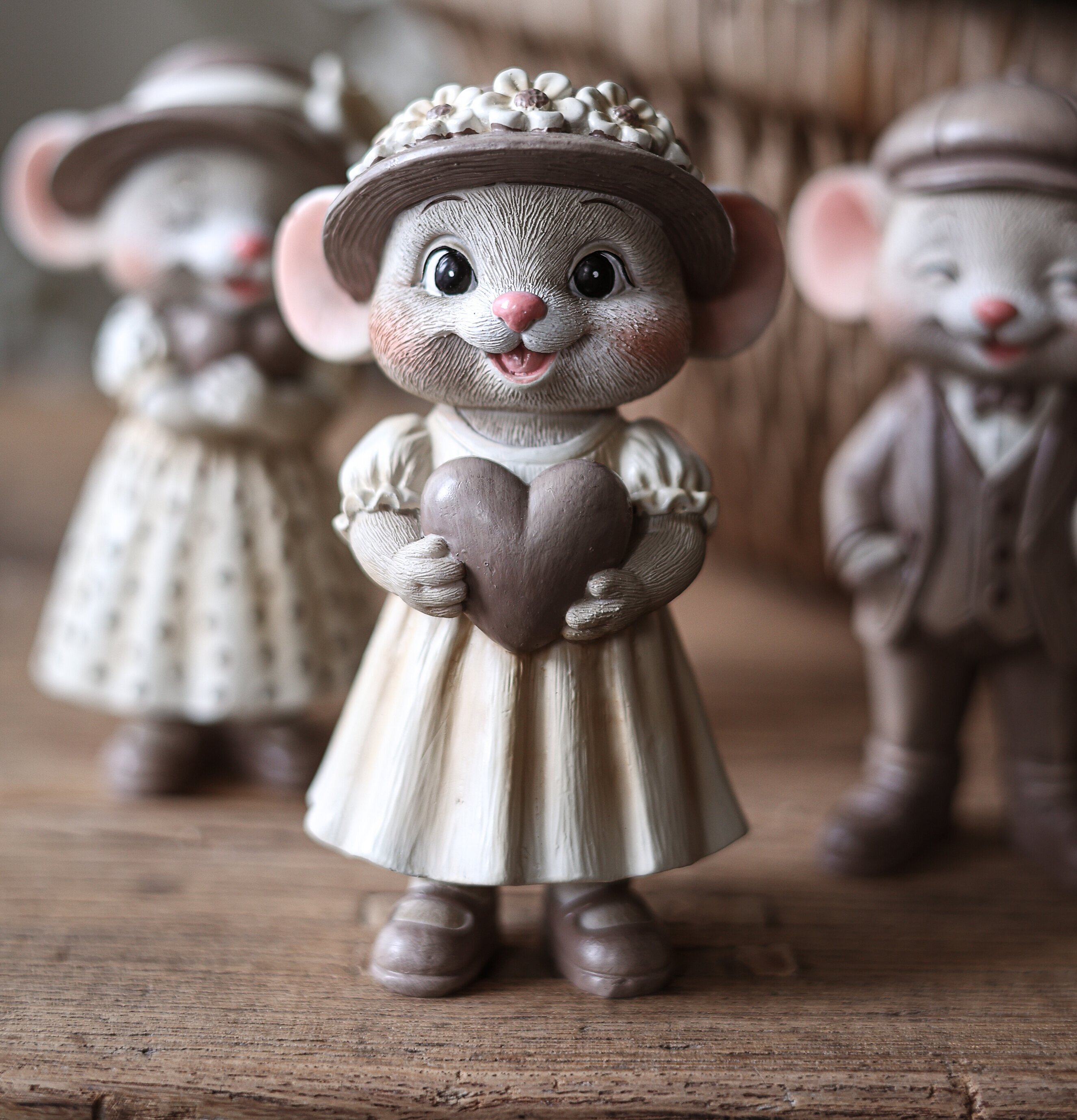 Majas Vänskapsmus - Cottage Övrig prydnad/dekoration för inredning innemiljö