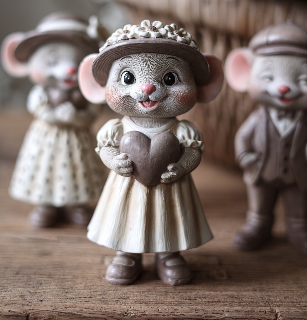 Majas Vänskaps Mus - Cottage Övrig prydnad/dekoration för inredning innemiljö