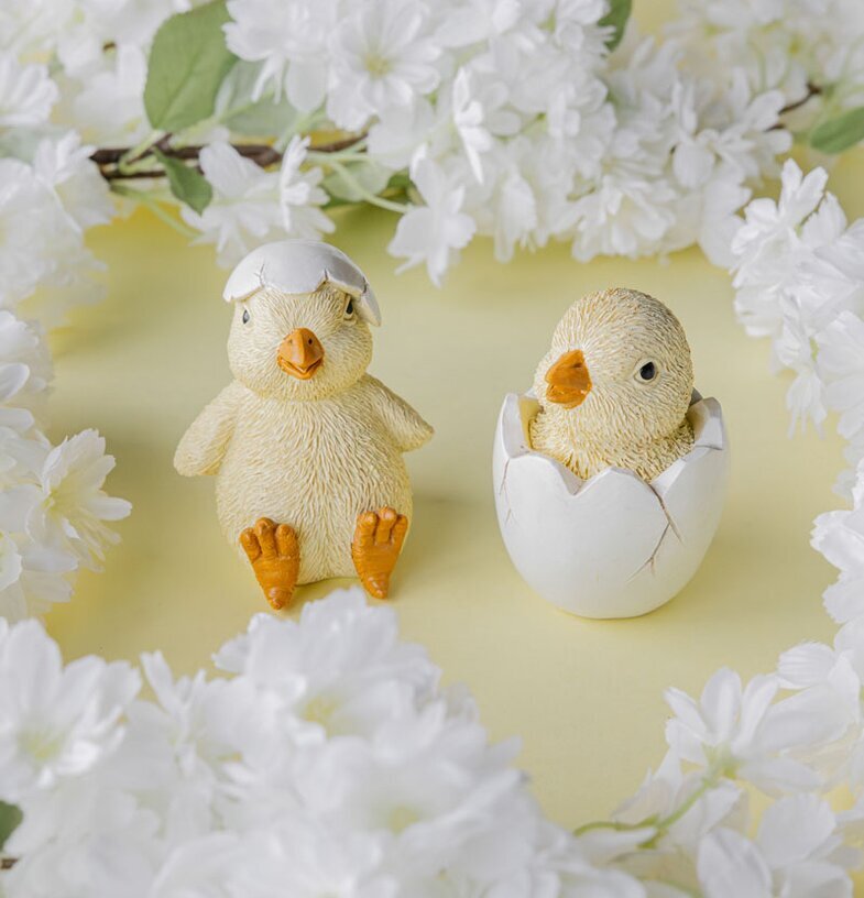 Dekoration Kyckling i Ägg Mix Set/2 A Lot Decoration Övrig prydnad/dekoration för inredning innemiljö