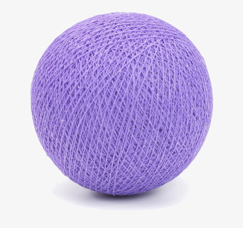 Boll Violet - Happy Lights, lila boll med nätmönster