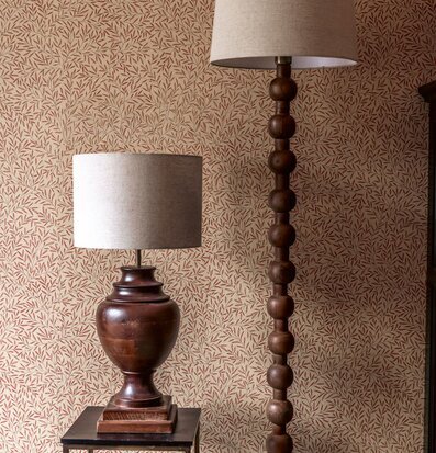 Lampfot Wilma Brun A Lot Decoration Lampor Taklampor Golvlampor Bordslampor LED-lampor Ledlampor Fönsterlampor Ljusslingor för dekoration