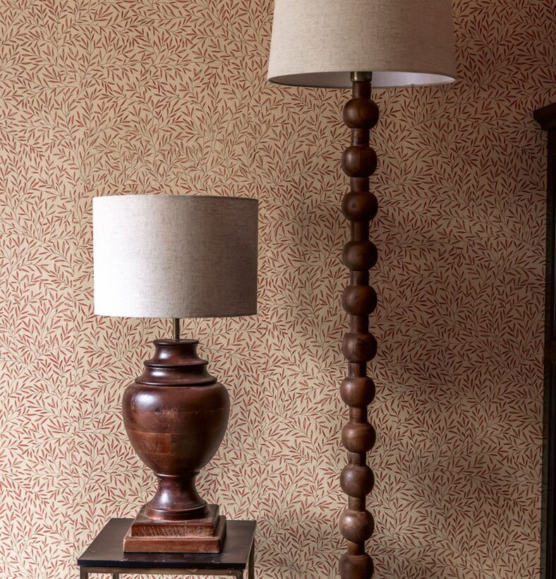 Lampfot Wilma Brun A Lot Decoration Lampor Taklampor Golvlampor Bordslampor LED-lampor Ledlampor Fönsterlampor Ljusslingor för dekoration