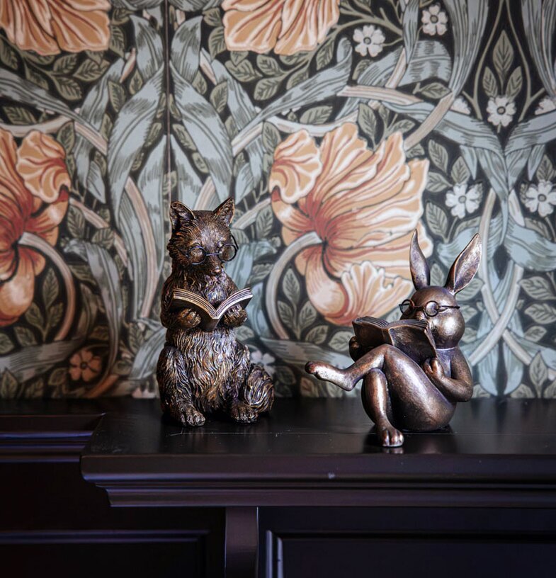 Dekoration Läsande Räv & Kanin Mix A Lot Decoration Övrig prydnad/dekoration för inredning innemiljö