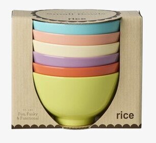 Små Skålar Melamin 6-pack Rice att äta ur tilltugg Såskannor/Vispskål Skål servering Matlådor Förvaring av lunch/mat