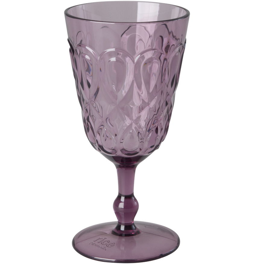 Vinglas Swirly Soft Plum Rice Dryckesglas Dricksglas Glas för dryck Plastglas