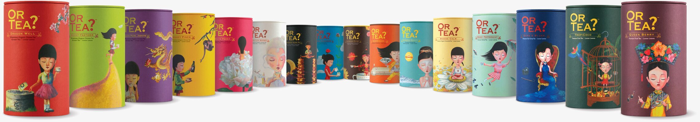 TropiCoco Löste 100g från Or Tea i en mörkgrön burk