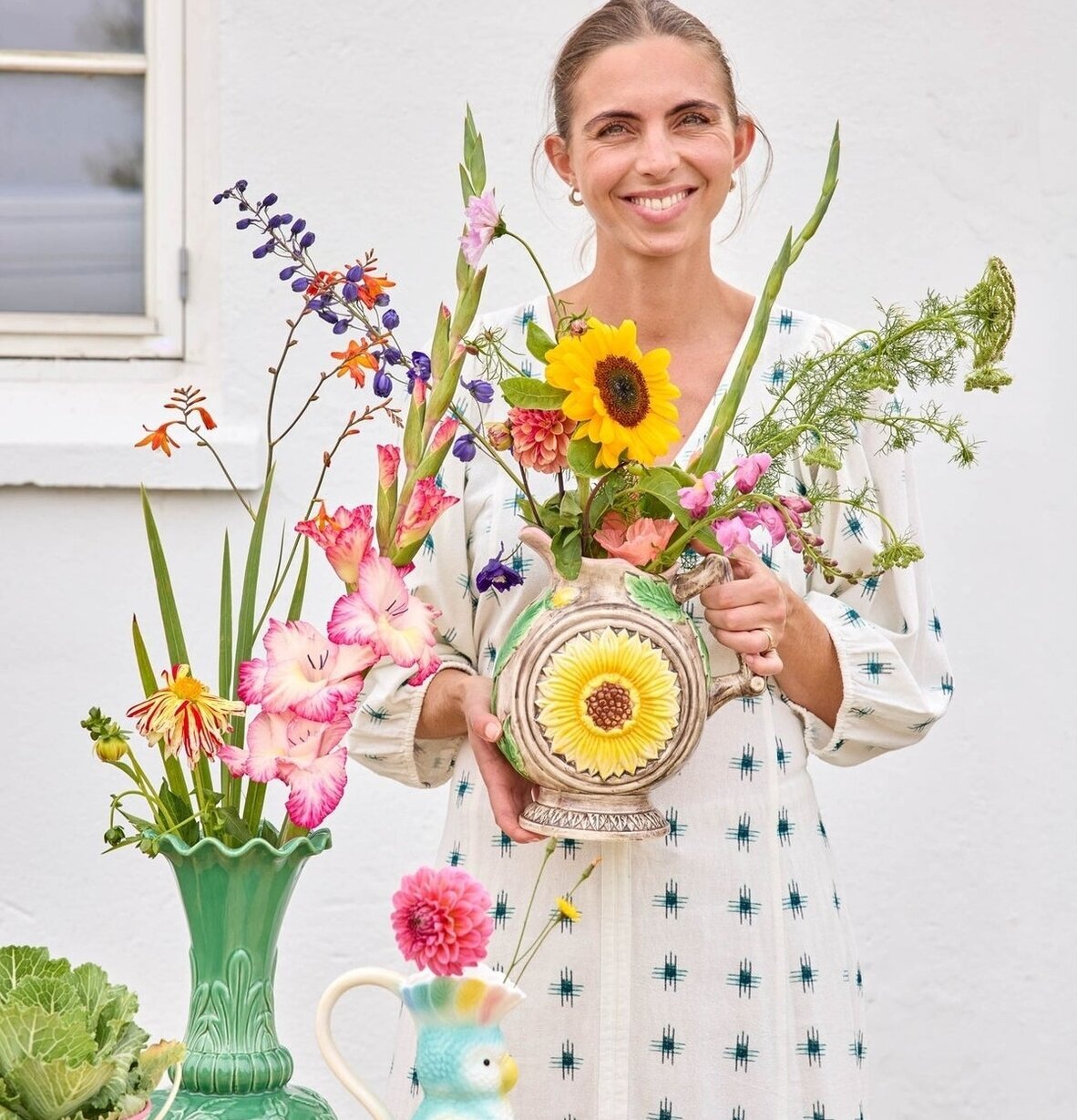 Keramikvas Sunflower Rice Kannor Tekannor (ej termos) Cooler tank med kran Glasburkar Vinboxar Glasflaskor (för dryck)