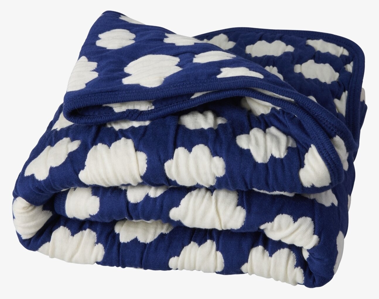 Liten Bomullspläd Clouds Rice Täcken, filtar, plädar och överkast Filtar Plädar Överkast