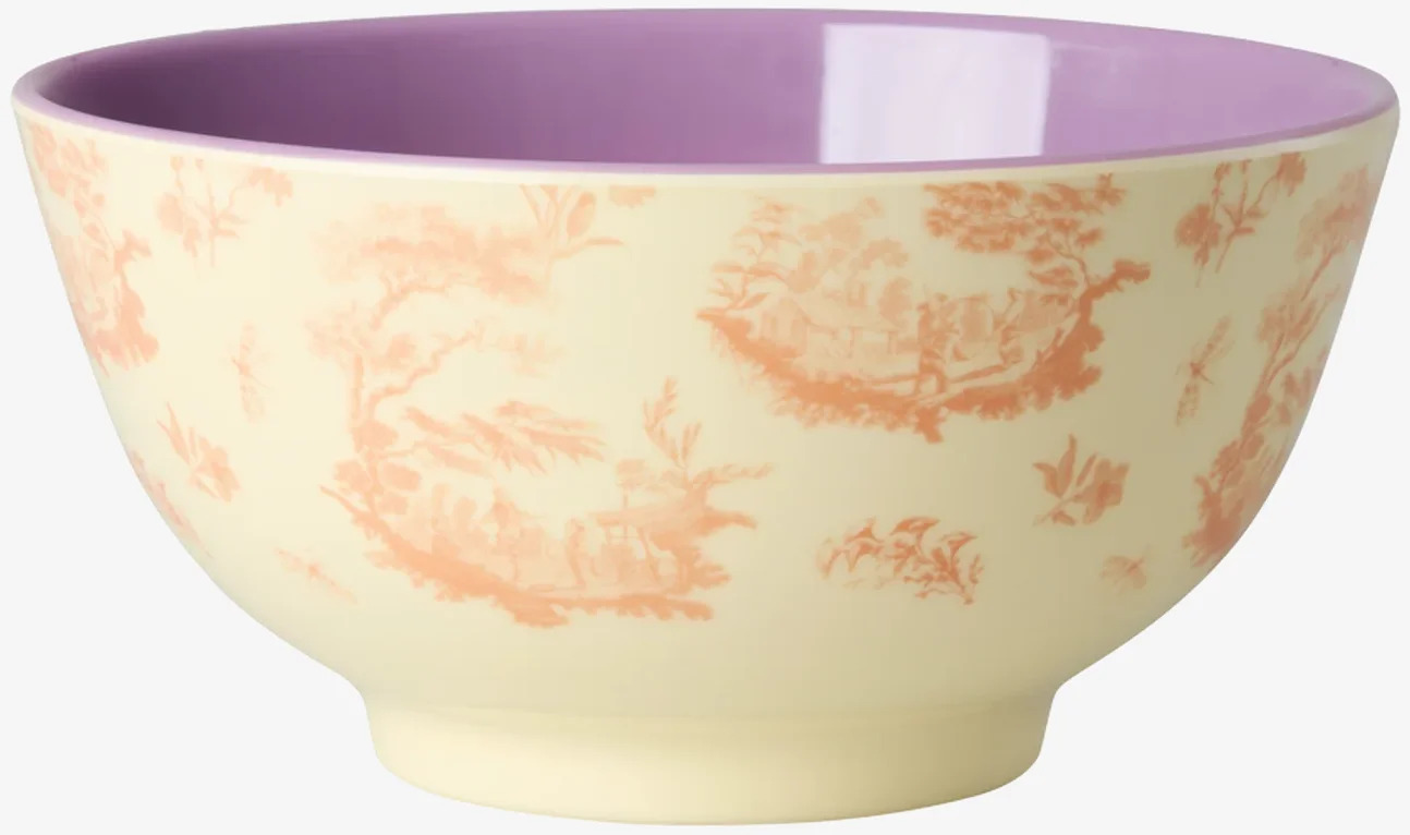 Skål Toile de rice Print Rice Skålar att äta ur tilltugg Såskannor/Vispskål servering Matlådor Förvaring av