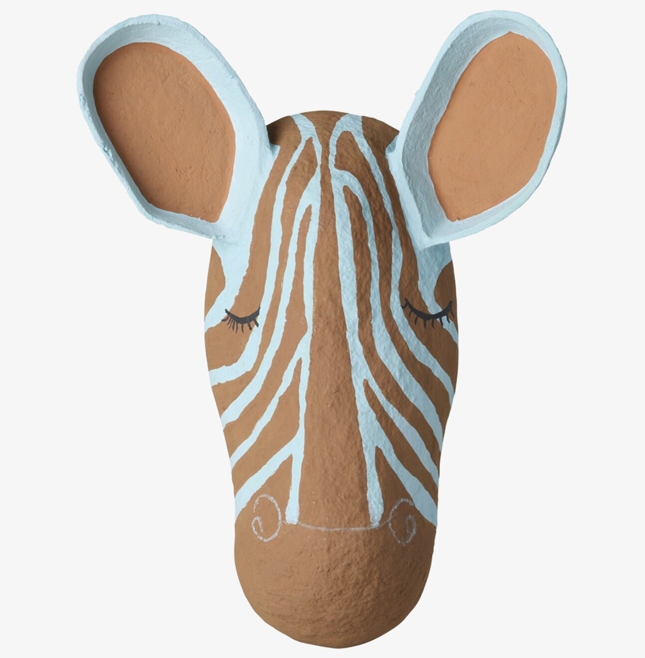 Väggdekoration Zebra Papier-maché Rice Väggskyltar Posters Affischer Plåttavlor Plåtskyltar Tavlor Kalenderhängare Väggtroféer Paper Mache för vägg