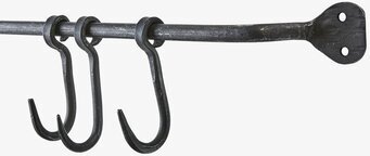 Väggskena Med Krokar M Thor Affari Upphängare Dörrkrokar Förvaringskrokar