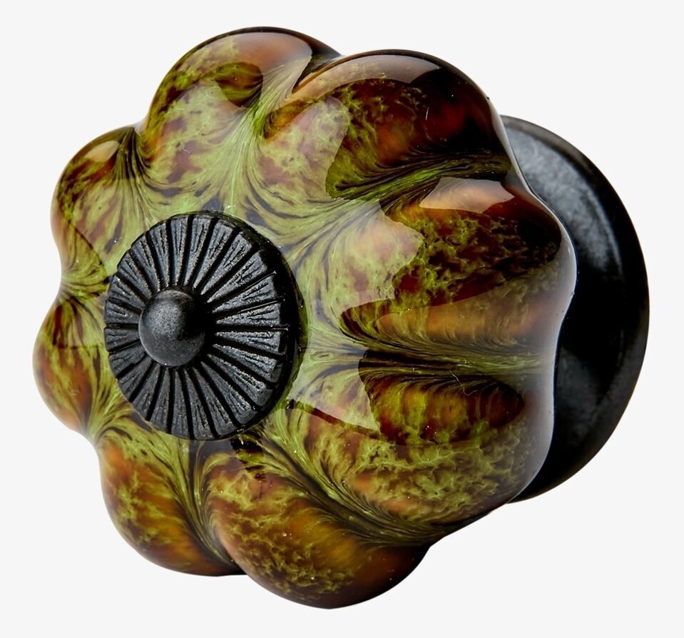 Knopp Loke Grön Affari Knoppar Väggknoppar Klädhängare