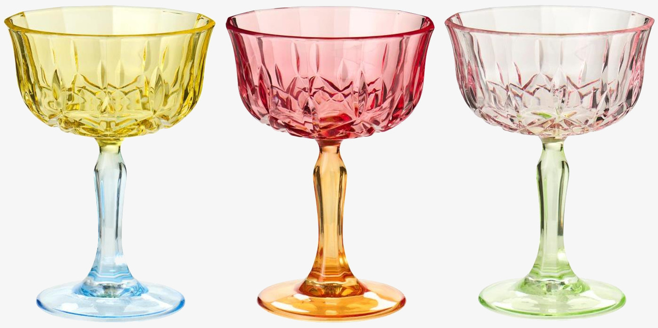 Vinglas Färgat glas IB Laursen