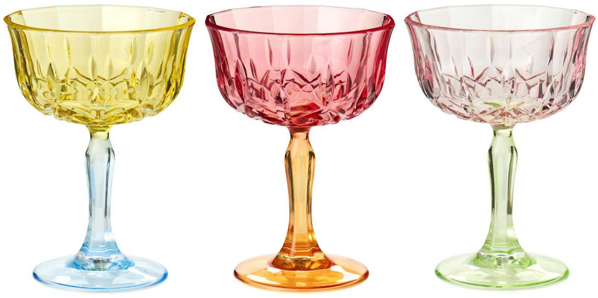 Vinglas Färgat glas IB Laursen