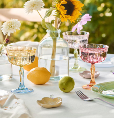 Vinglas Färgat glas IB Laursen