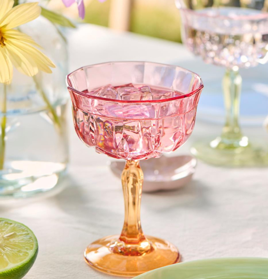 Vinglas Färgat glas IB Laursen