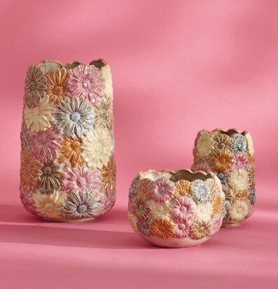 Vas Keramik Daisy Kruka IB Laursen Krukor Örtkrukor Glaskrukor Vaser