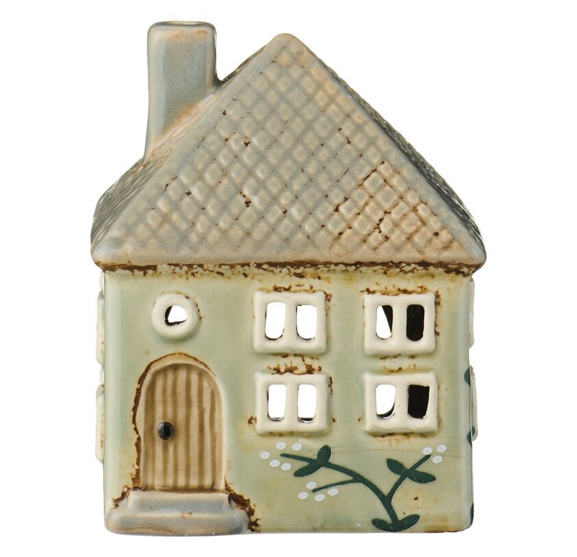 Ljuslykta Nyhavn Mini Grön/Grå IB Laursen Lyktor Endless Light Ljuslyktor