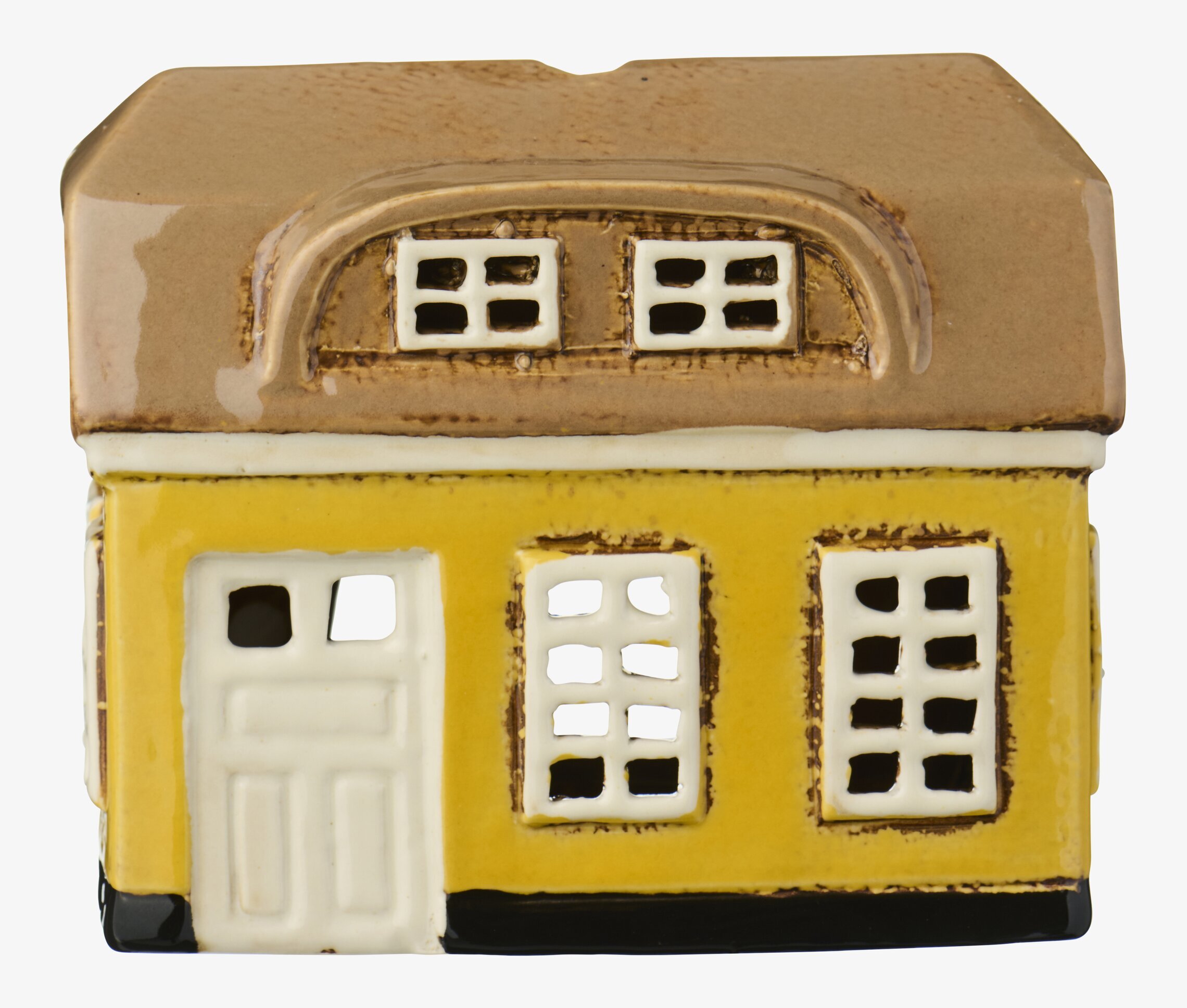 Ljuslykta Hus Ebeltoft Gul IB Laursen Lyktor Endless Light Ljuslyktor