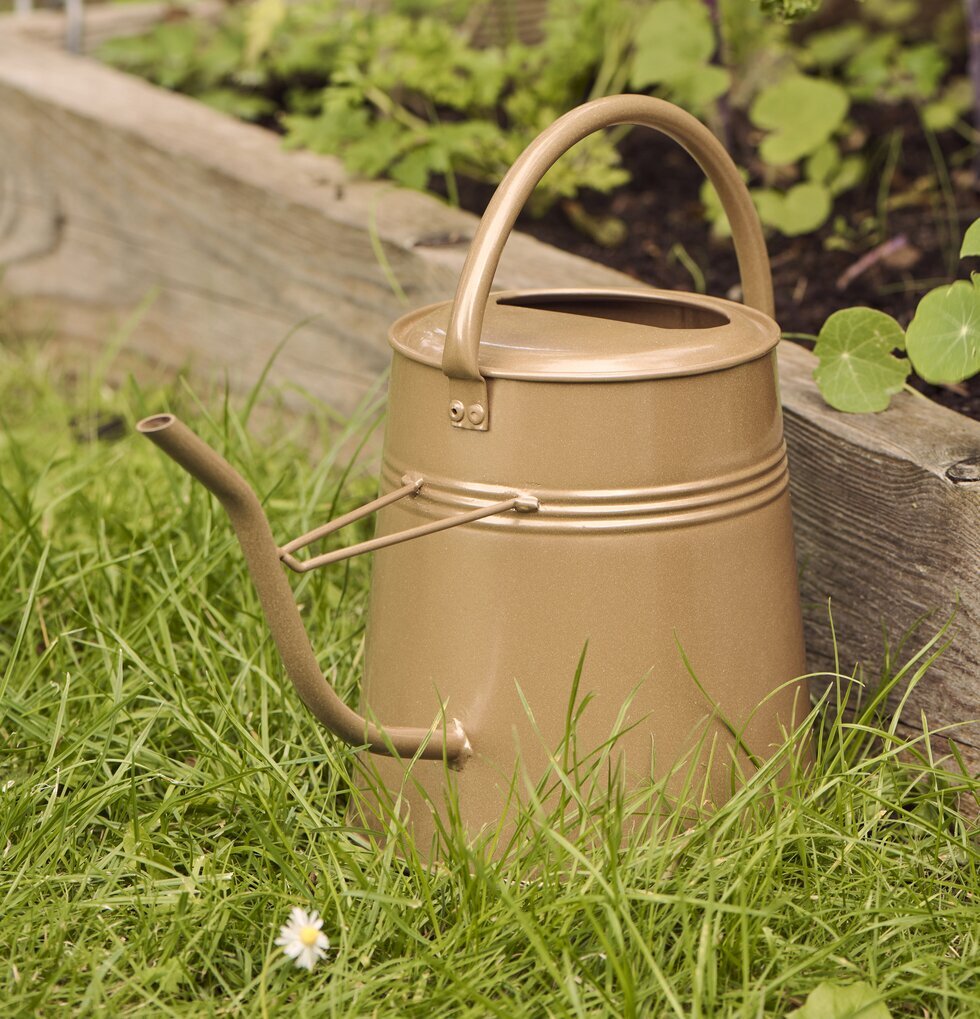 Vattenkanna Guldbrun 2.3 liter IB Laursen Vattenkannor för utomhusbruk