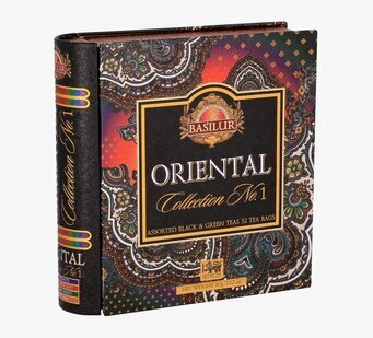 Basilur Oriental Collection Nr1 Tea Plåtburkar Metallburkar