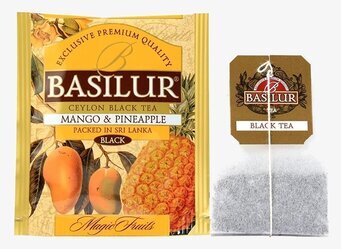Basilur Magic Fruits Tea Plåtburkar Metallburkar