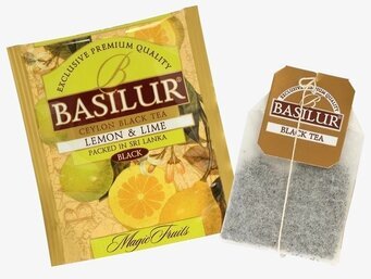 Basilur Magic Fruits Tea Plåtburkar Metallburkar