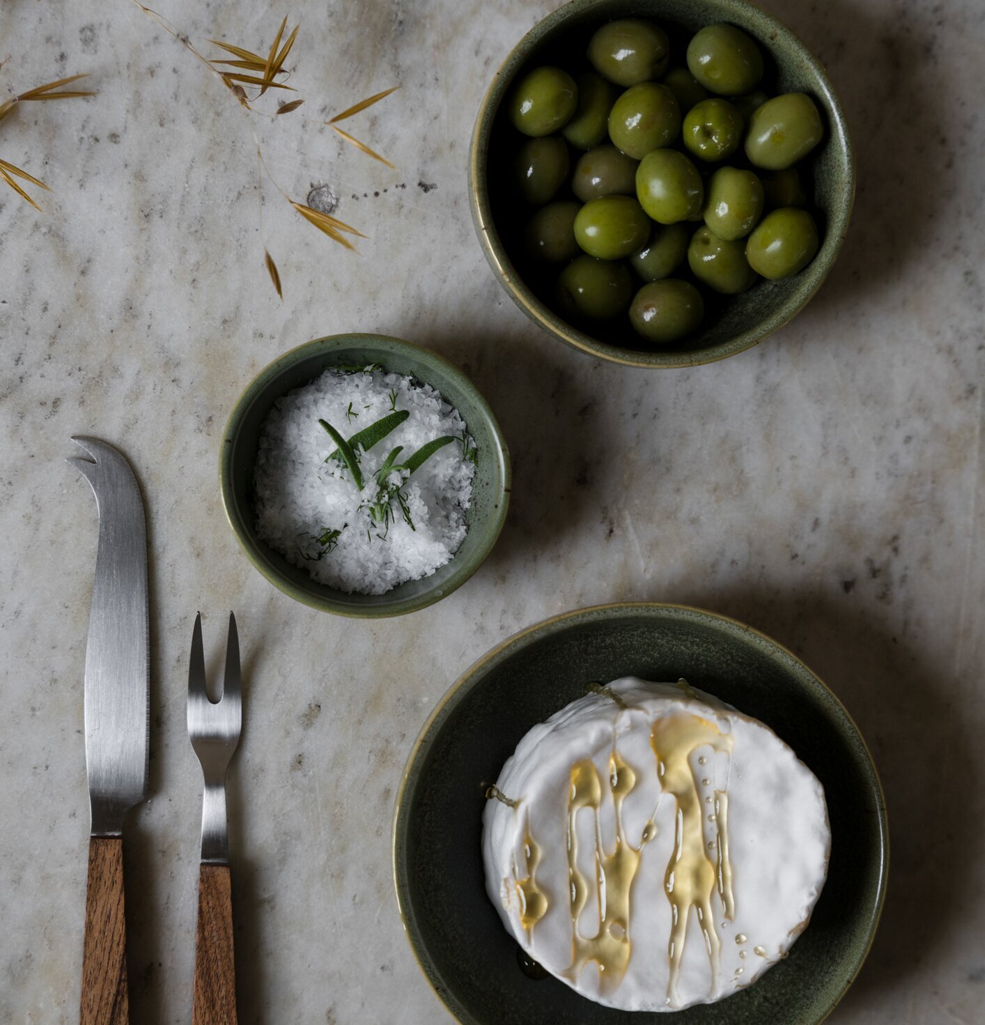Skål Ernst Grön/Natur Ø14cm Ø11cm Skålar att äta ur tilltugg Såskannor/Vispskål servering Matlådor Förvaring av lunch/mat