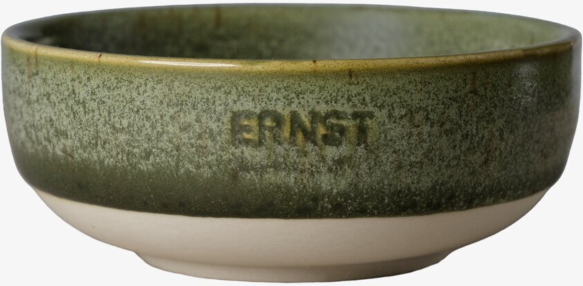 Skål Ernst Grön/Natur Ø11cm Skålar att äta ur tilltugg Såskannor/Vispskål servering Matlådor Förvaring av lunch/mat Lunchboxar