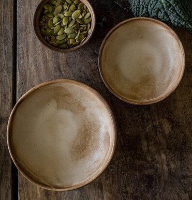 Skål Ernst Brun/Natur Ø14cm Ø11cm Skålar att äta ur tilltugg Såskannor/Vispskål servering Matlådor Förvaring av lunch/mat