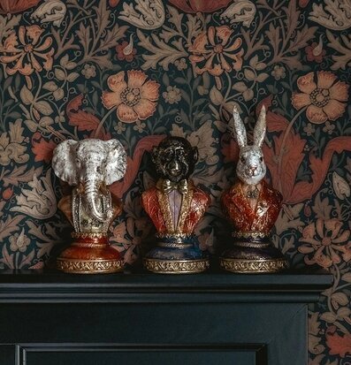 Byst Apa Elefant Kanin A Lot Decoration Byster Övrig prydnad/dekoration för inredning innemiljö