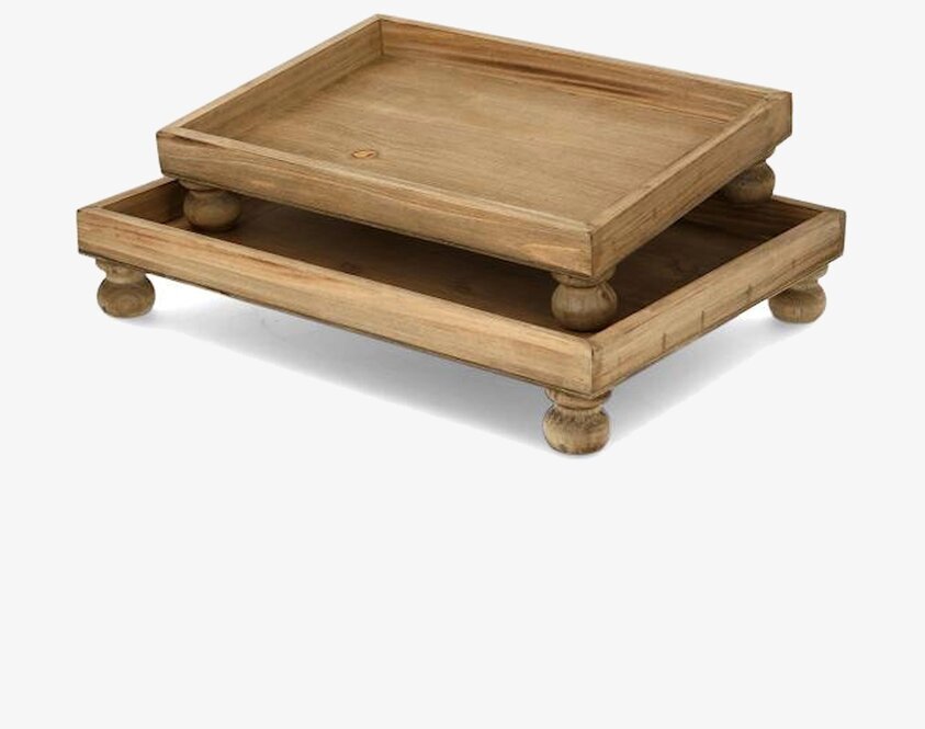 Piedestalbricka Sanne Set/2 A Lot Decoration Övrig prydnad/dekoration för inredning innemiljö