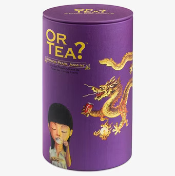 Dragon Pearl Jasmine Löste 75g från Or Tea i lila burk