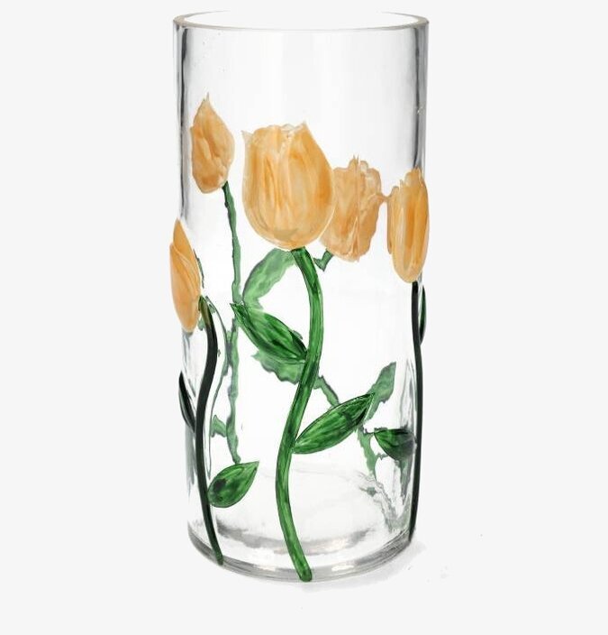 Vas Tulpaner Aprikos A Lot Decoration Vaser