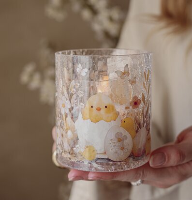 Ljuslykta Easter Sweeties - Majas Cottage Lyktor Endless Light Ljuslyktor