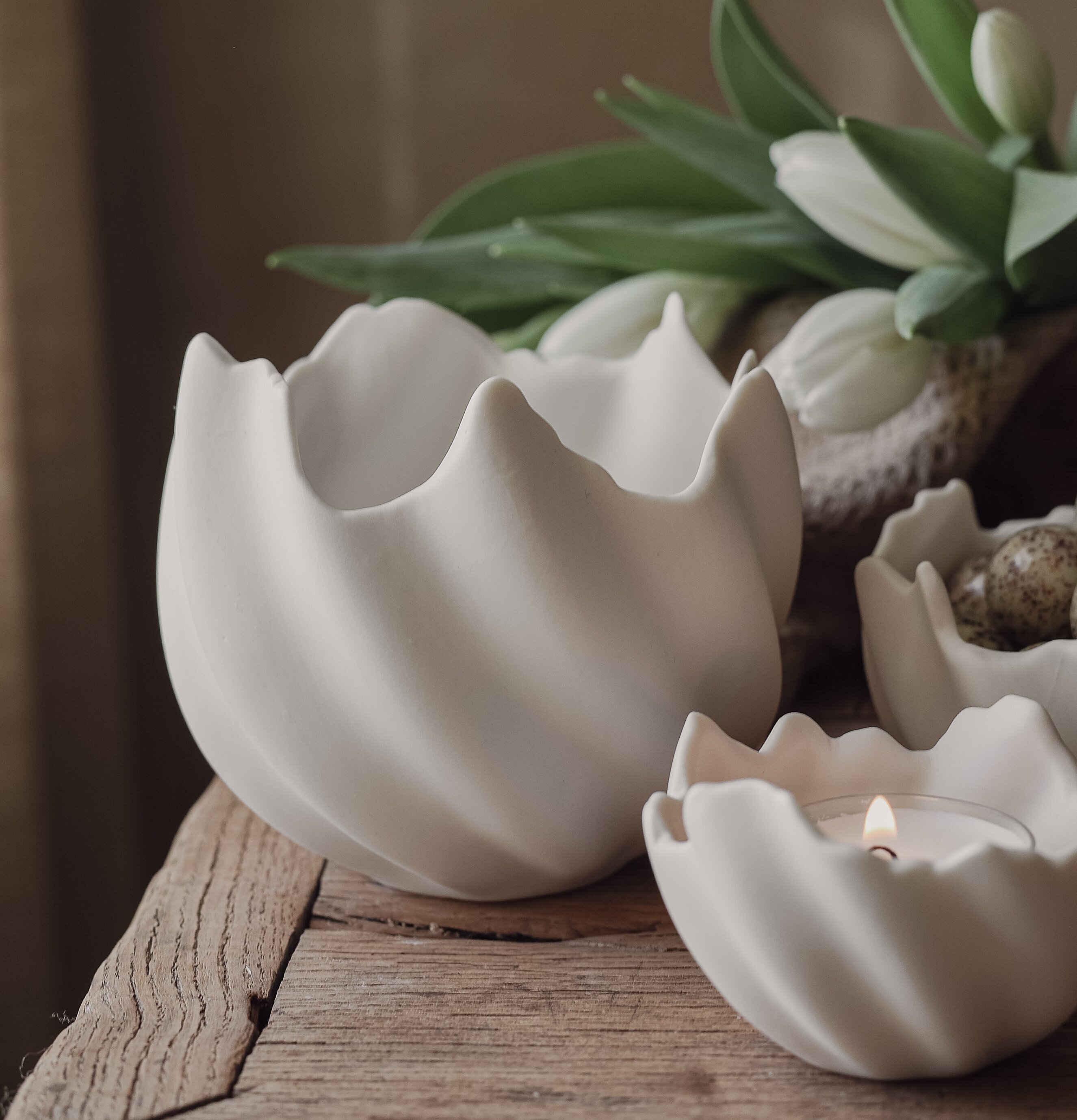 Majas Skal Stor - Cottage Krukor Örtkrukor Glaskrukor Övrig prydnad/dekoration för inredning innemiljö