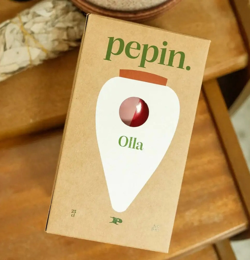 Bevattning Olla Röd/Rosa Pepin Självbevattnare Självbevattning Bevattningsglas Droppvattnare Droppbevattnare Droppbevattning