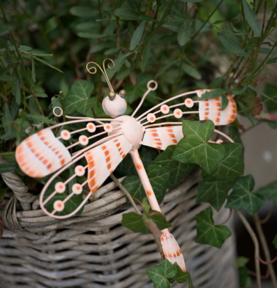 Trollslända Hamrad Plåt Different Design Övrig prydnad/dekoration för inredning utemiljö